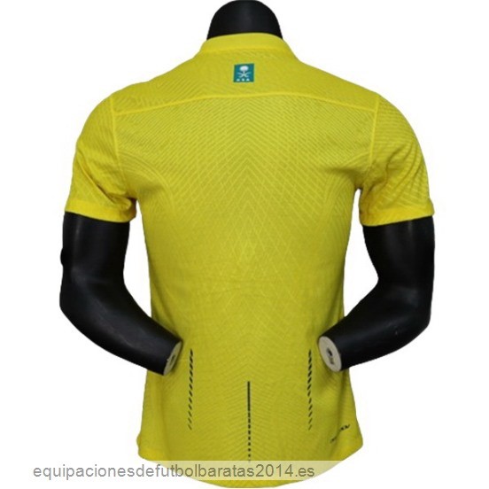 Nuevo NO.7 Ronaldo Tailandia 1ª Jugadores Camiseta Al Nassr 23/24 Amarillo Baratas